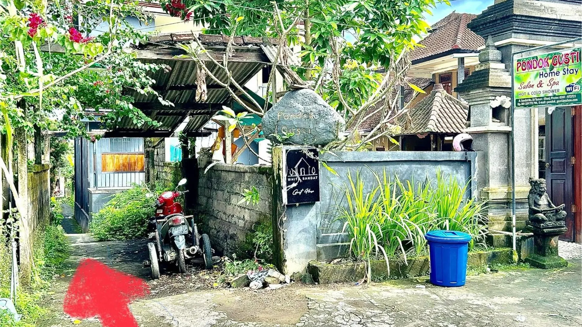 White Sandat Guest House 우붓 인도네시아